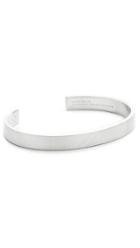 Le Gramme Le 21 Grammes Brushed Silver Cuff
