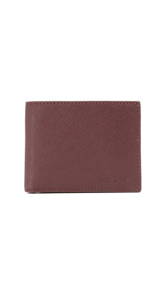 Jack Spade Barrow Leather Slim Billfold