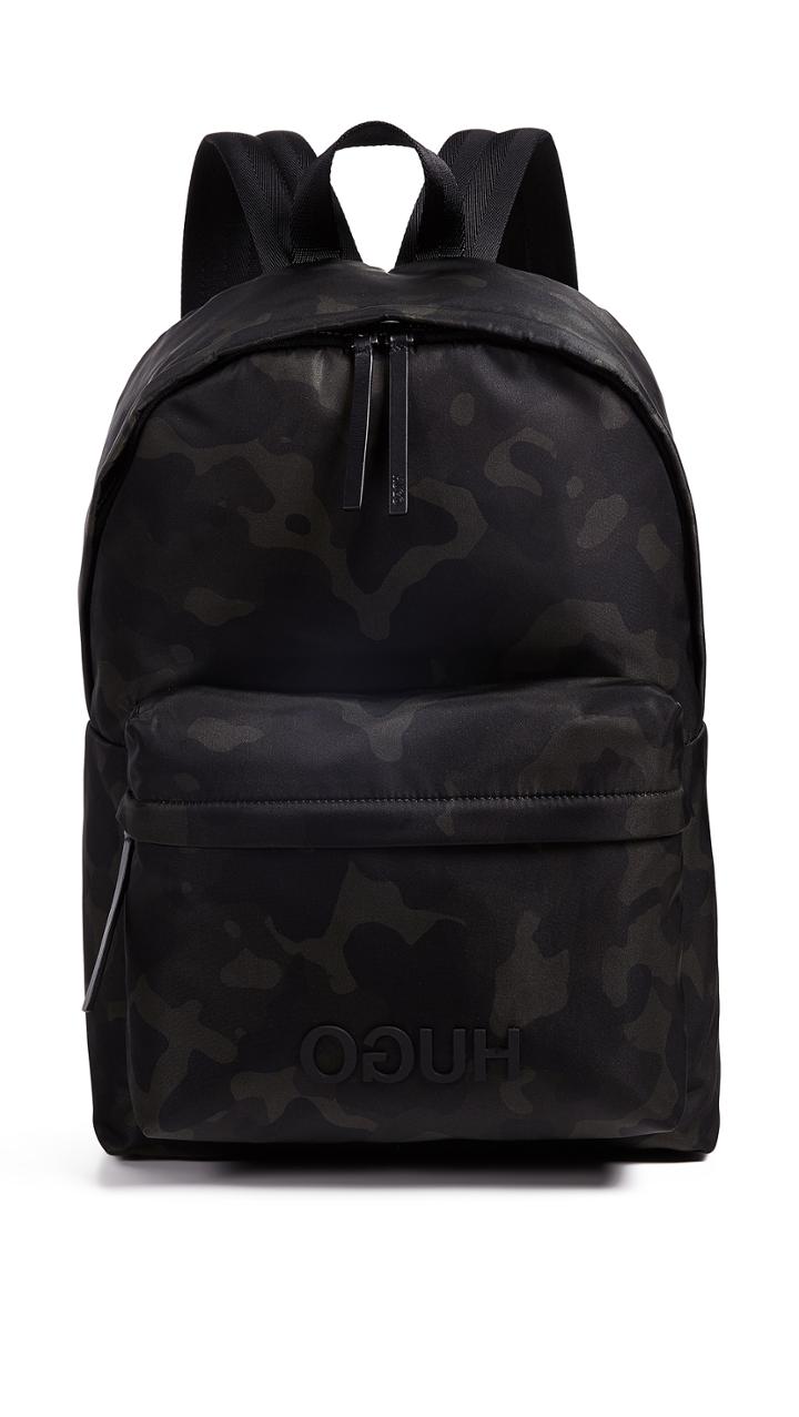 Hugo Record Camo Backpack