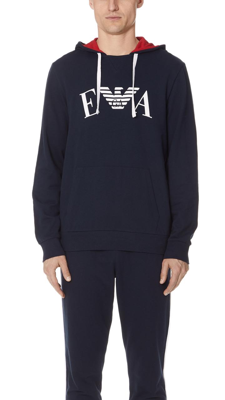 Emporio Armani Iconic Terry Loungewear Hoodie