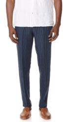 Club Monaco Striped Suffolk Trousers