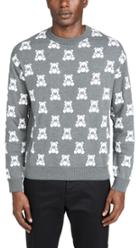 Moschino All Over Bear Print Sweater