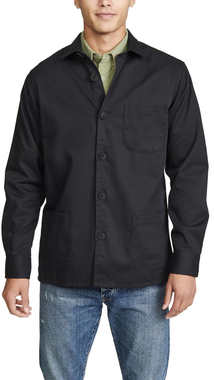 Schnayderman S Tech Solid Overshirt
