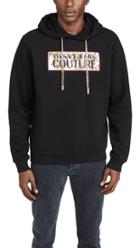 Versace Jeans Couture Baroque Box Logo Sweatshirt With Chain