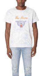 Remi Relief Indigo Tie Dye Stars Tee