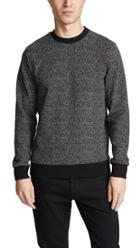 Theory Speckled Herringbone Sweatshirt