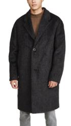 Lemaire Hairy Wool Chesterfield Coat