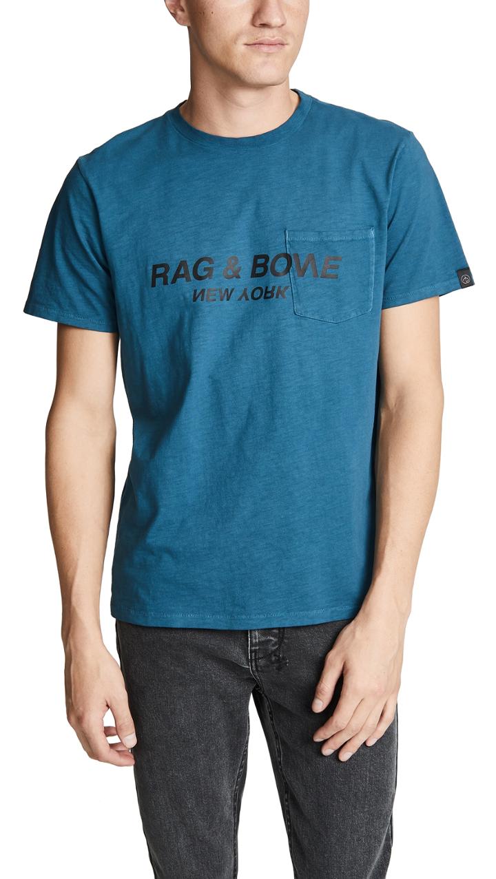 Rag Bone Rag Bone Upside Down Tee