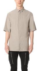 Helmut Lang Drawcord Short Sleeve Shirt