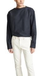 Lemaire Boat Neck Long Sleeve Tee