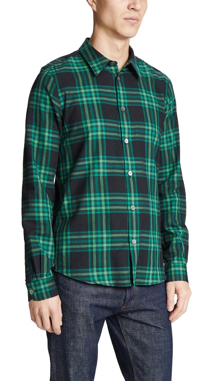 Ps By Paul Smith Long Sleeve Tailored Shirt
