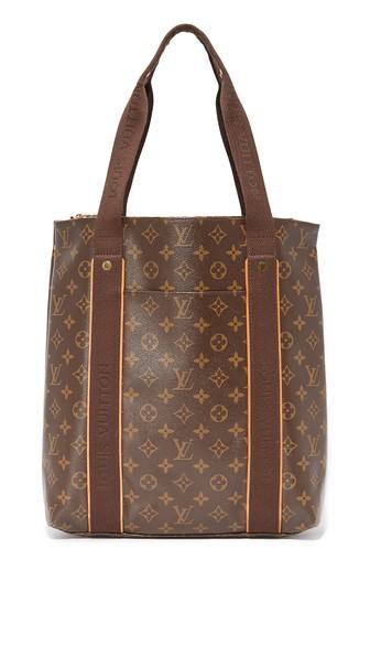 What Goes Around Comes Around Louis Vuitton Monogram Beaubourg Cabas Tote Previously Owned 