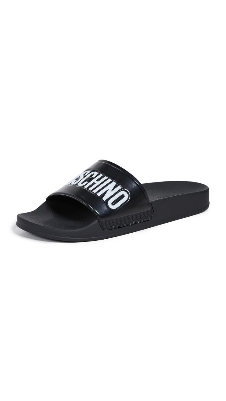 Moschino Pool Slides