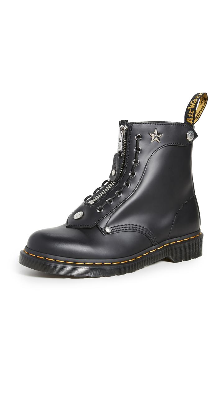 Dr Martens X Schott 1460 8 Eye Boots