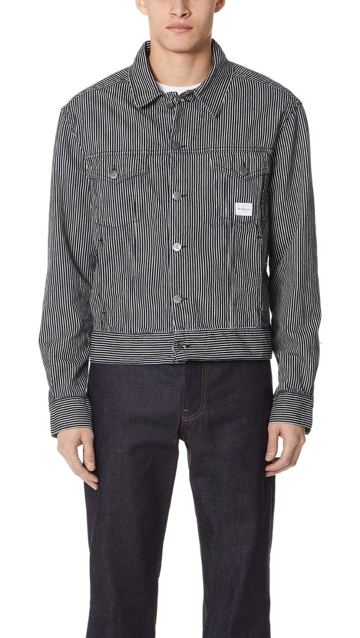 Calvin Klein Jeans Teddy Stripe Jacket