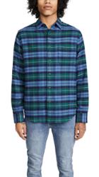 Faherty Stretch Cotton Seaview Flannel Shirt