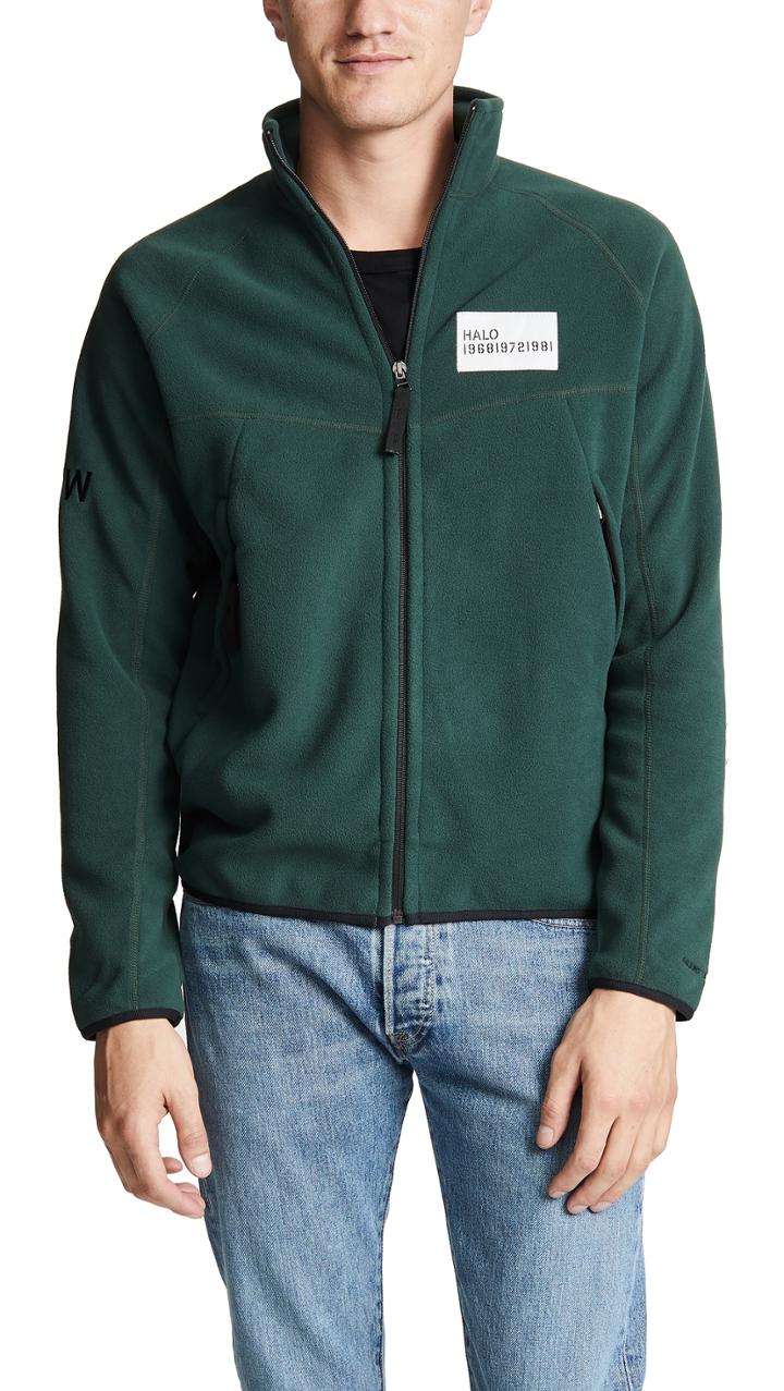 Halo Halo Zip Fleece Sweatshirt