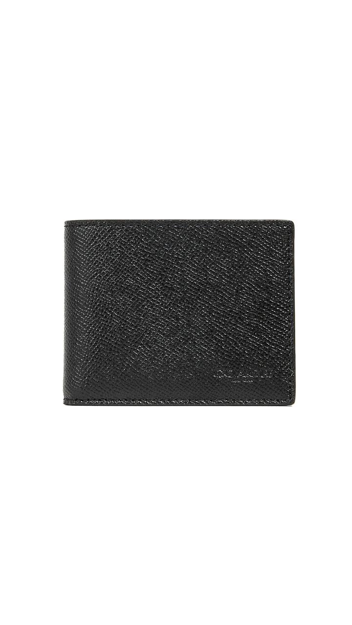 Coach New York Cross Grain Slim Billfold