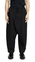 Monitaly Wool Gabardine Drop Rise Trousers