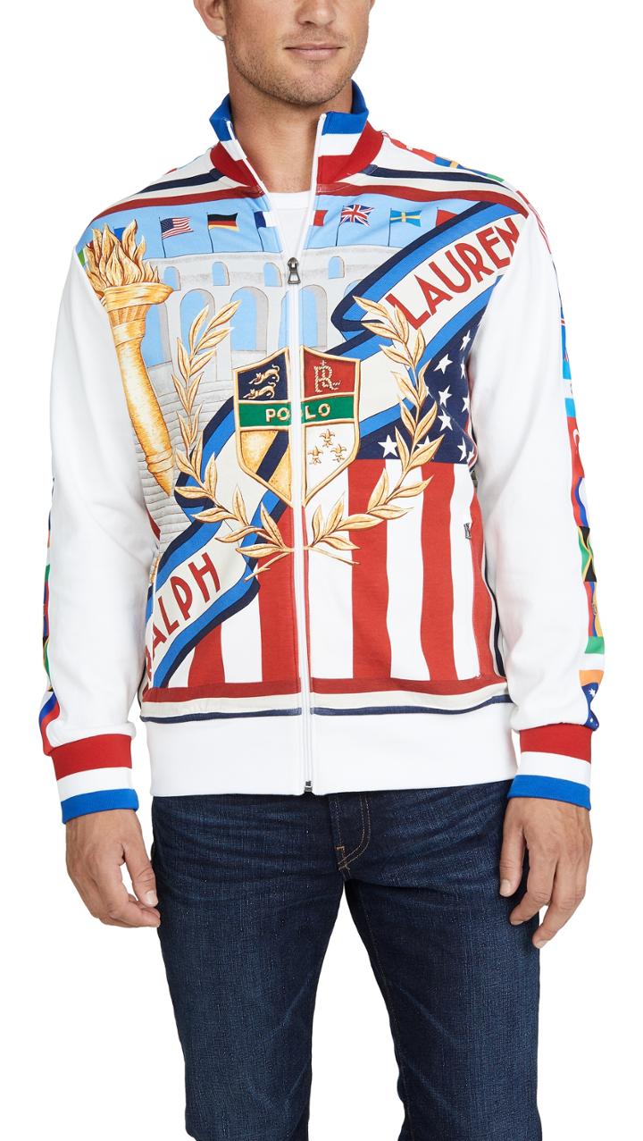 Polo Ralph Lauren Chariots Olympic Crest Track Jacket