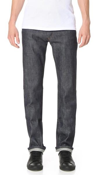 A P C New Standard Indigo Jeans