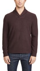 Vince Shawl Long Sleeve Popover Cashmere Sweater