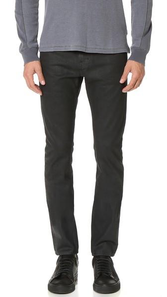 Ag Dylan Coated Slim Jeans