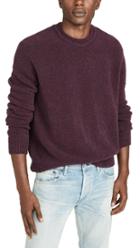 Tres Bien Drop Shoulder Boucle Knit Sweater