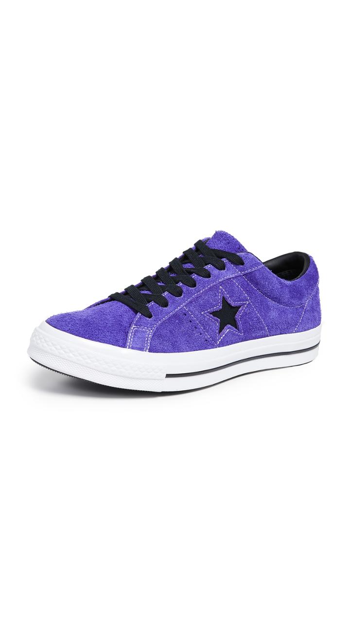 Converse Dark Star Vintage Suede Oxford Sneakers