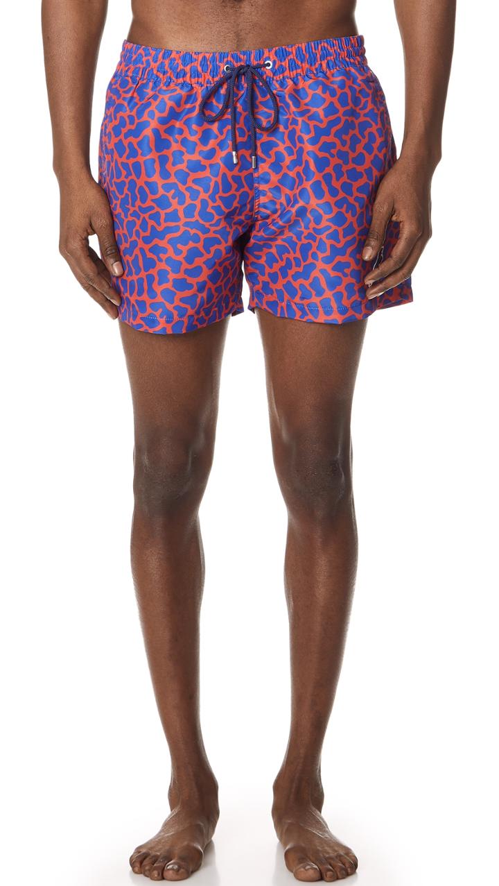 Ps By Paul Smith Classic Dino Swim Shorts