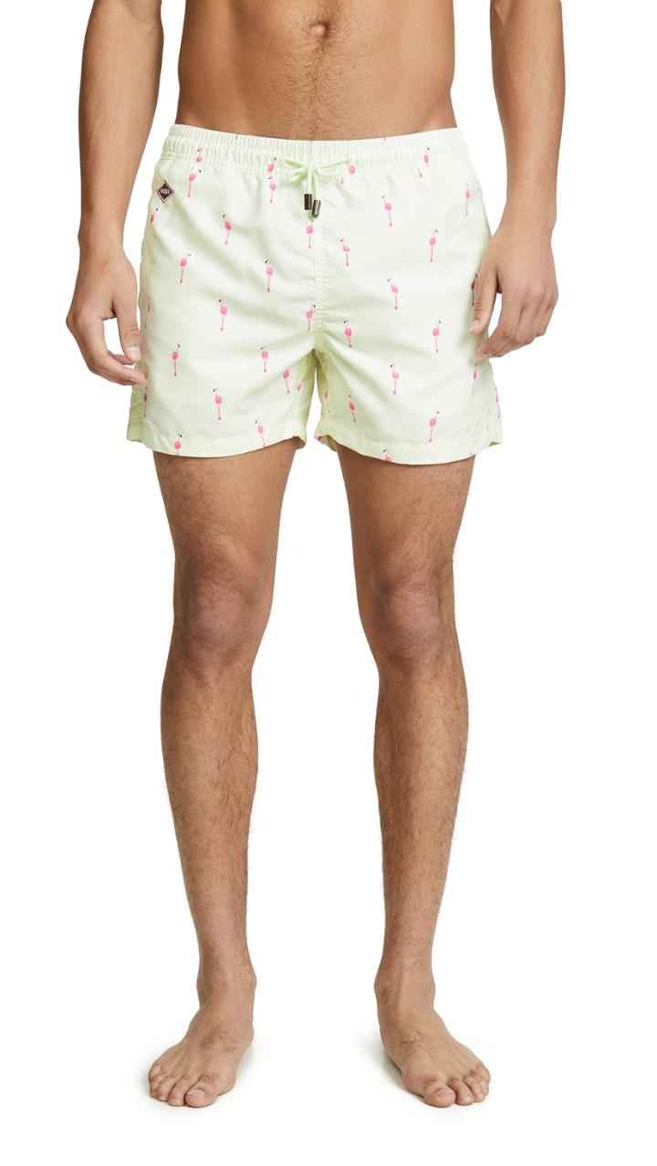 Nikben Flamingo Swim Trunks