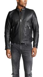 Diesel L Rushis Leather Jacket
