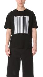 Alexander Wang Barcode Logo Tee