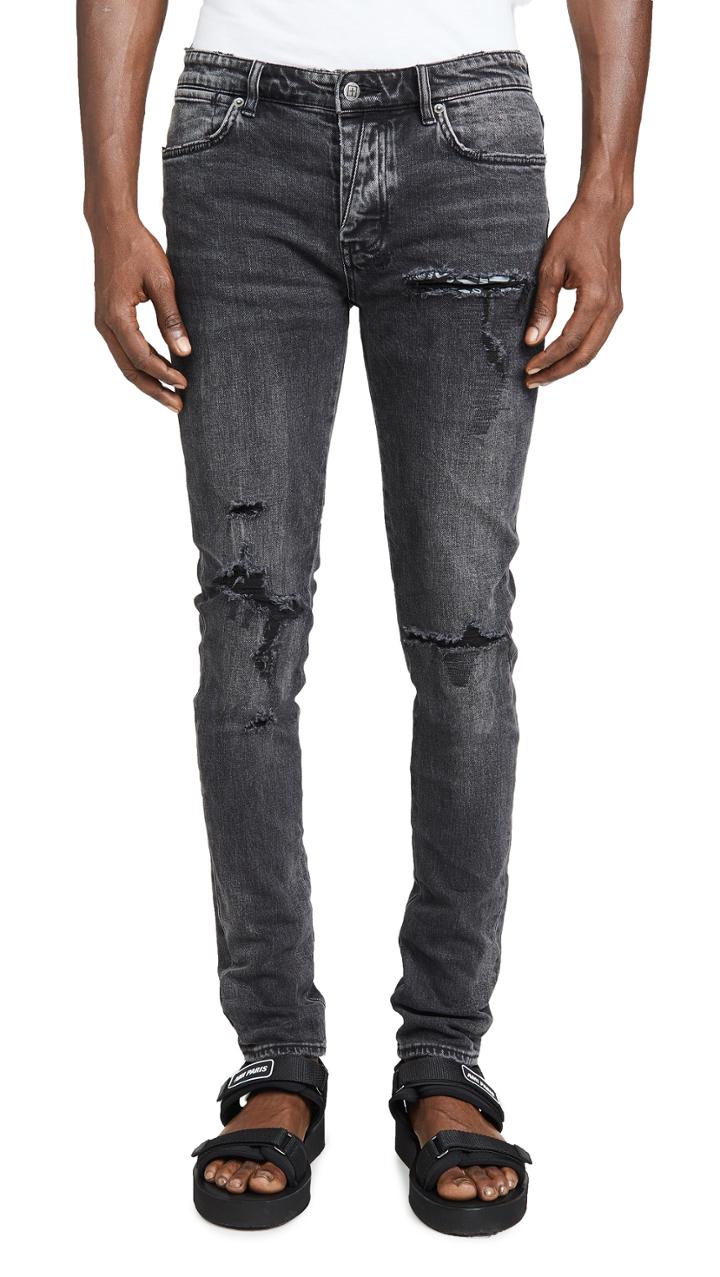 Ksubi Van Winkle Angst Thrashed Denim Jeans