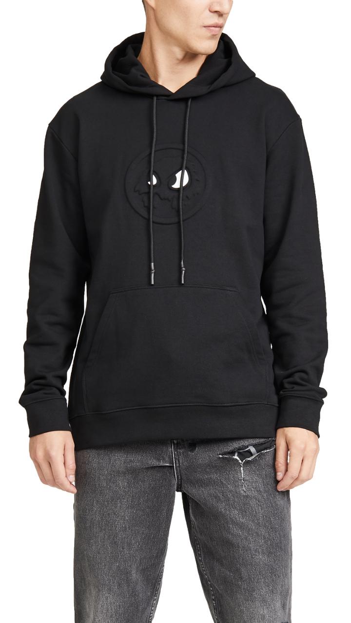Mcq Alexander Mcqueen Long Sleeve Pullover Logo Hoodie