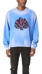 Msgm Want You Crew Neck Sweatshirt