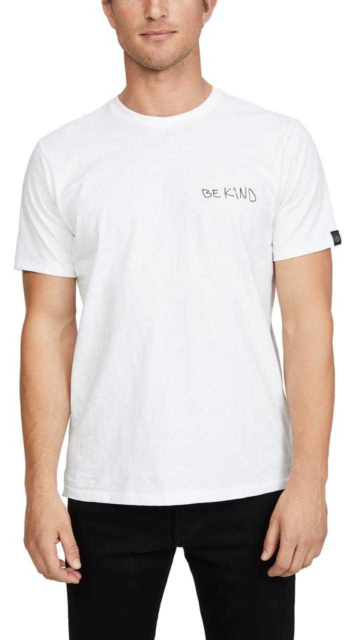 Rag Bone Be Kind Embroidery Tee