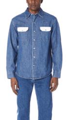 Calvin Klein Jeans Archive Western Blocked Shirt