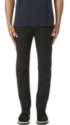 Naked Famous Slim Chino Black Stretch Twill Pants