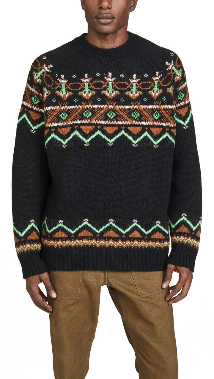 Wood Wood Gunther Fair Isle Sweater