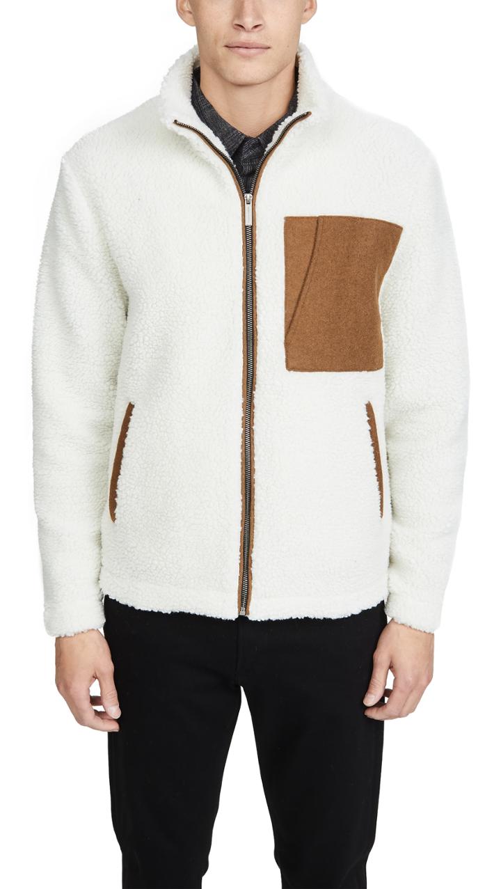 Native Youth Cheviot Sherpa Jacket