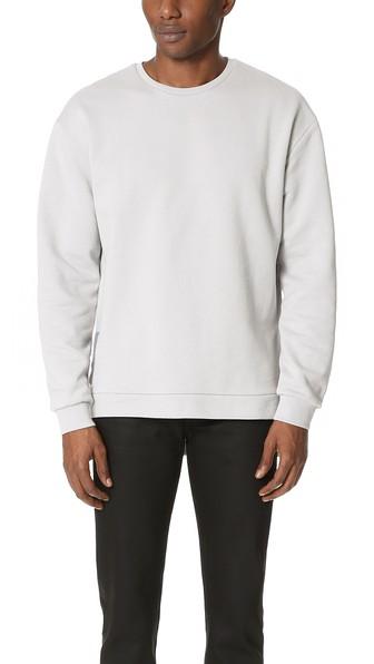 Won Hundred Xander Side Zip Crew Sweatshirt
