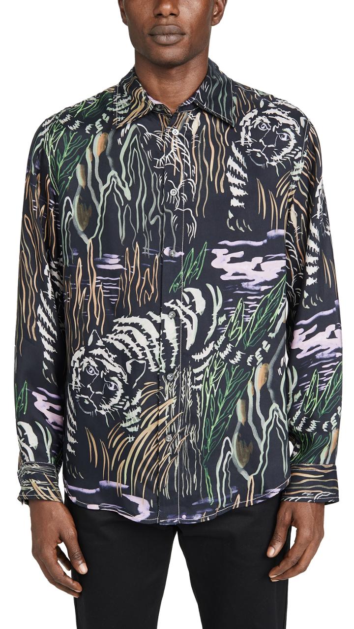 3 1 Phillip Lim Long Sleeve Souvenir Shirt