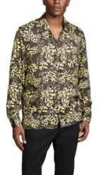 Tres Bien Alp Print Short Tunic Shirt