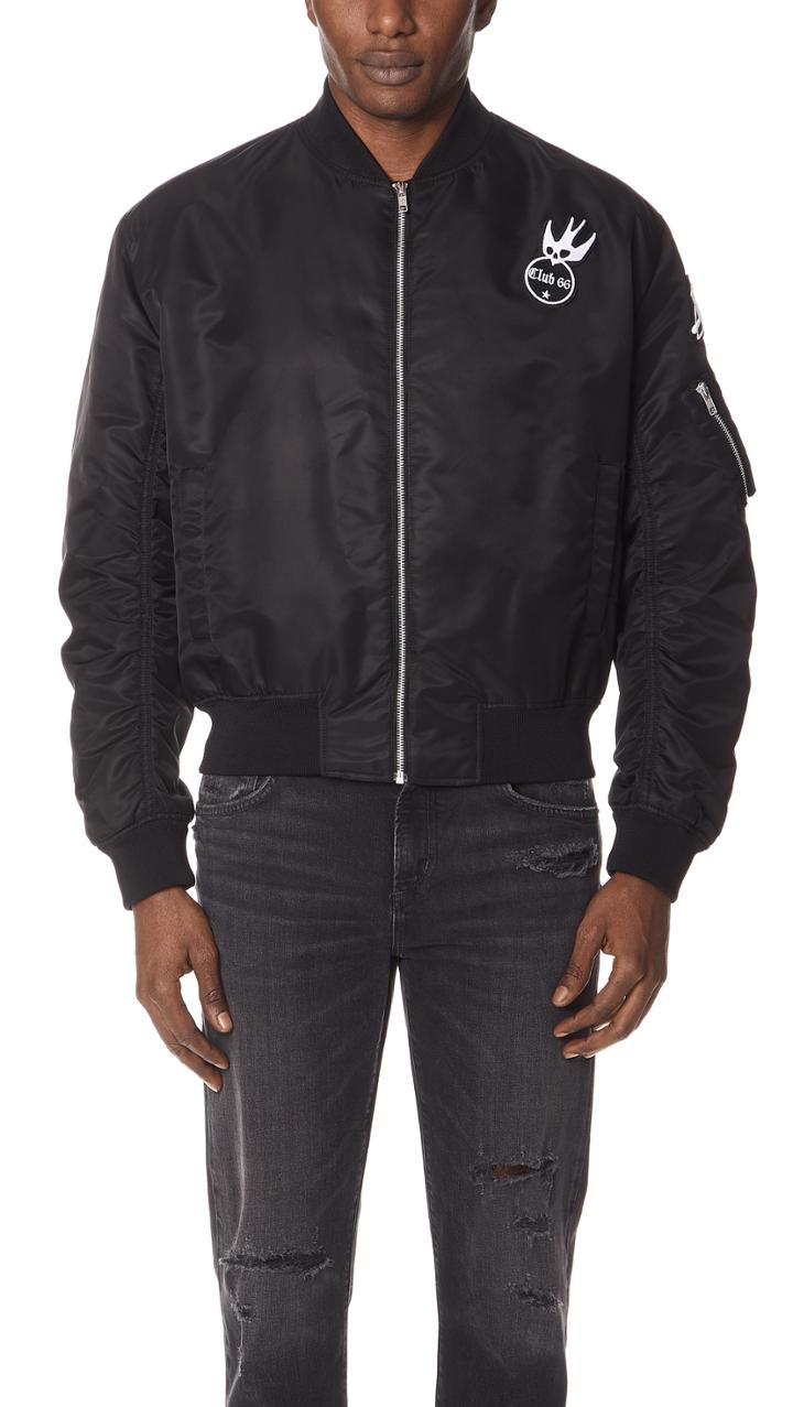 Mcq Alexander Mcqueen Cave Ma1 Bomber Jacket