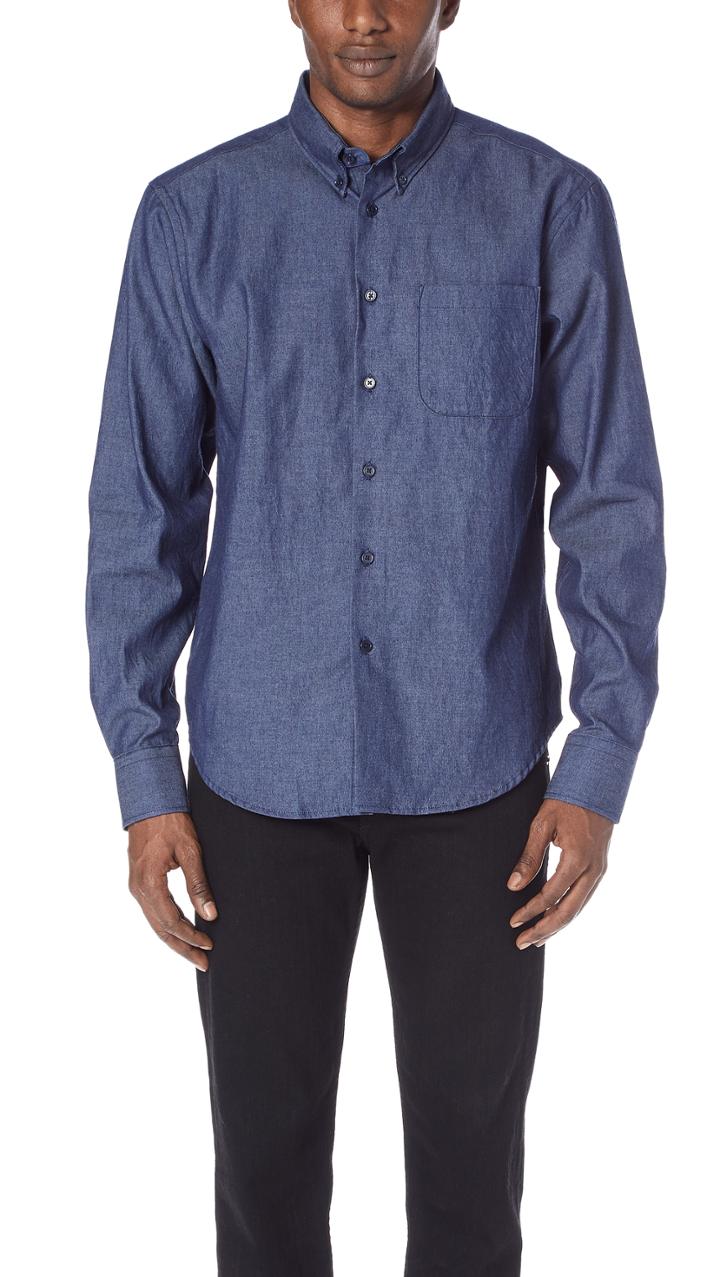 Naked Famous Indigo Denim Shirt