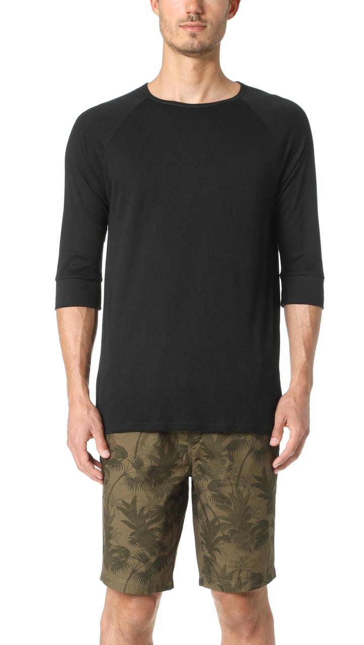 The White Briefs Anchovy Raglan Pullover