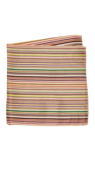 Paul Smith Multistripe Pocket Square