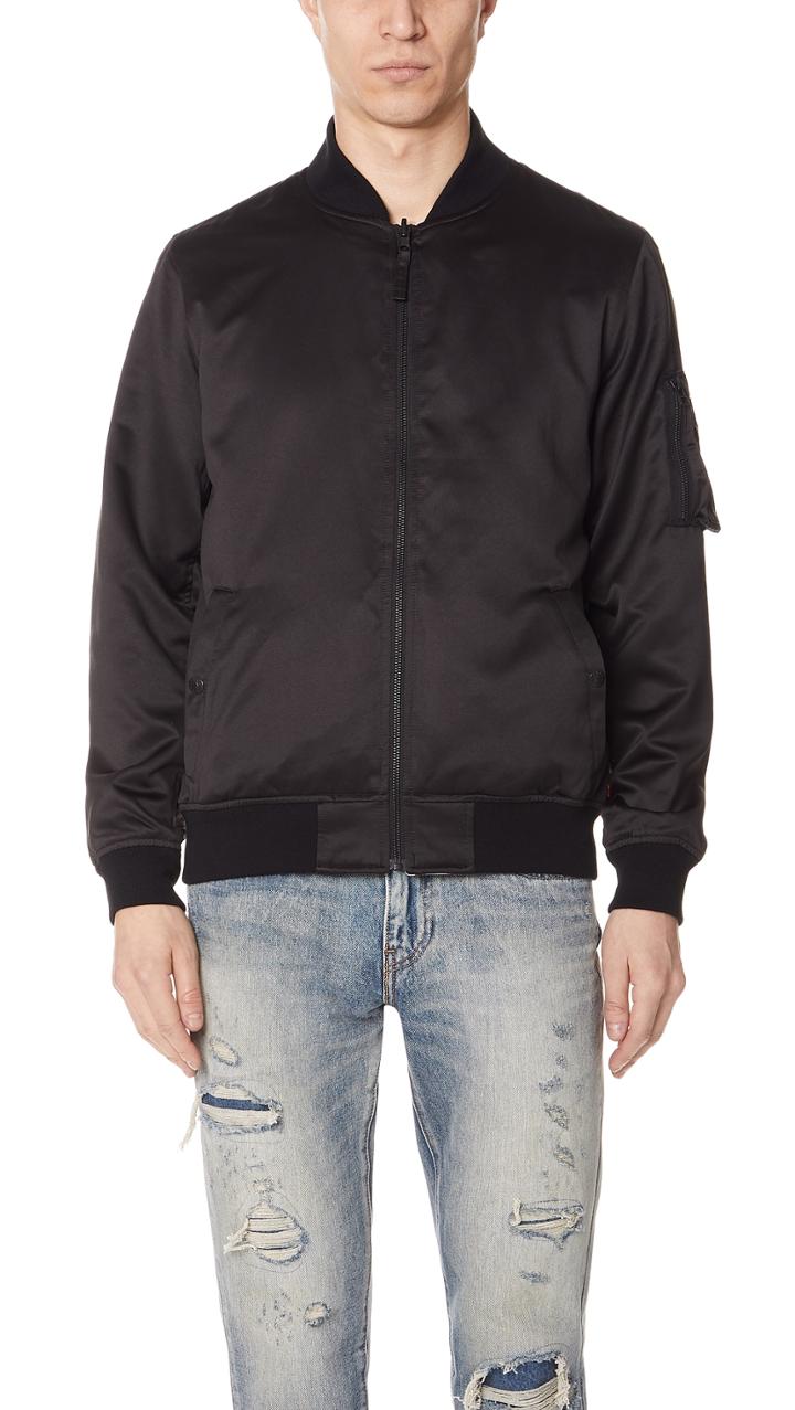 Levi S Red Tab Reversible Ma1 Bomber Jacket