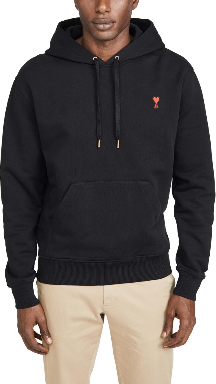 Ami Ami Logo Pullover Hoodie